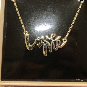 Victoria's Secret "Love Me" Necklace